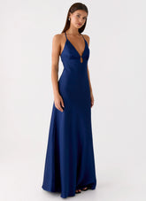 Sundowner Maxi Dress - Navy